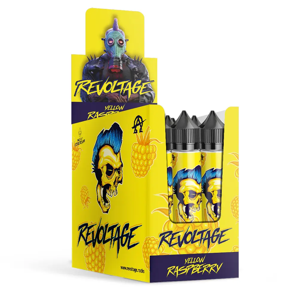 Revoltage Yellow Raspberry 15ml Aroma in 75ml Flasche STEUERWARE