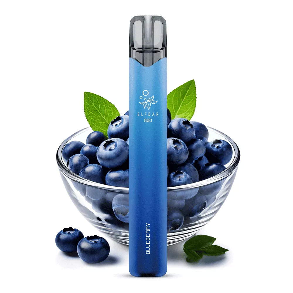 Elfbar 800 Einweg E-Zigarette - Blueberry - 20mg STEUERWARE C