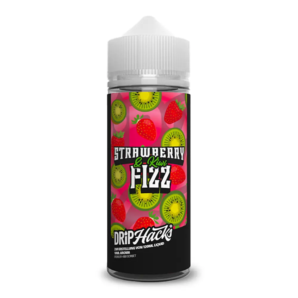 Drip Hacks Strawberry Kiwi Fizz 10ml in 120ml Flasche STEUERWARE