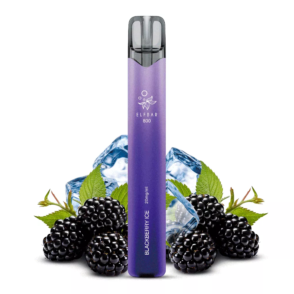 Elfbar 800 Einweg E-Zigarette - Blackberry Ice - 20mg STEUERWARE C
