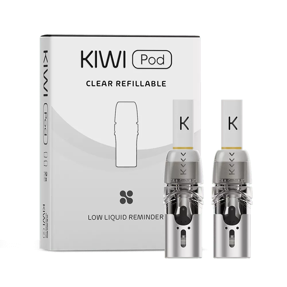 KIWI 2 - Pod inkl. Filter Tip Transparent 0,8 Ohm