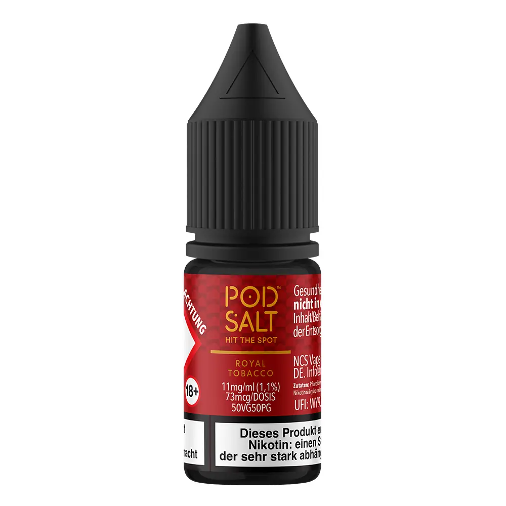 Pod Salt Origin Nikotinsalz - Royal Tobacco - Liquid 11mg 10ml STEUERWARE