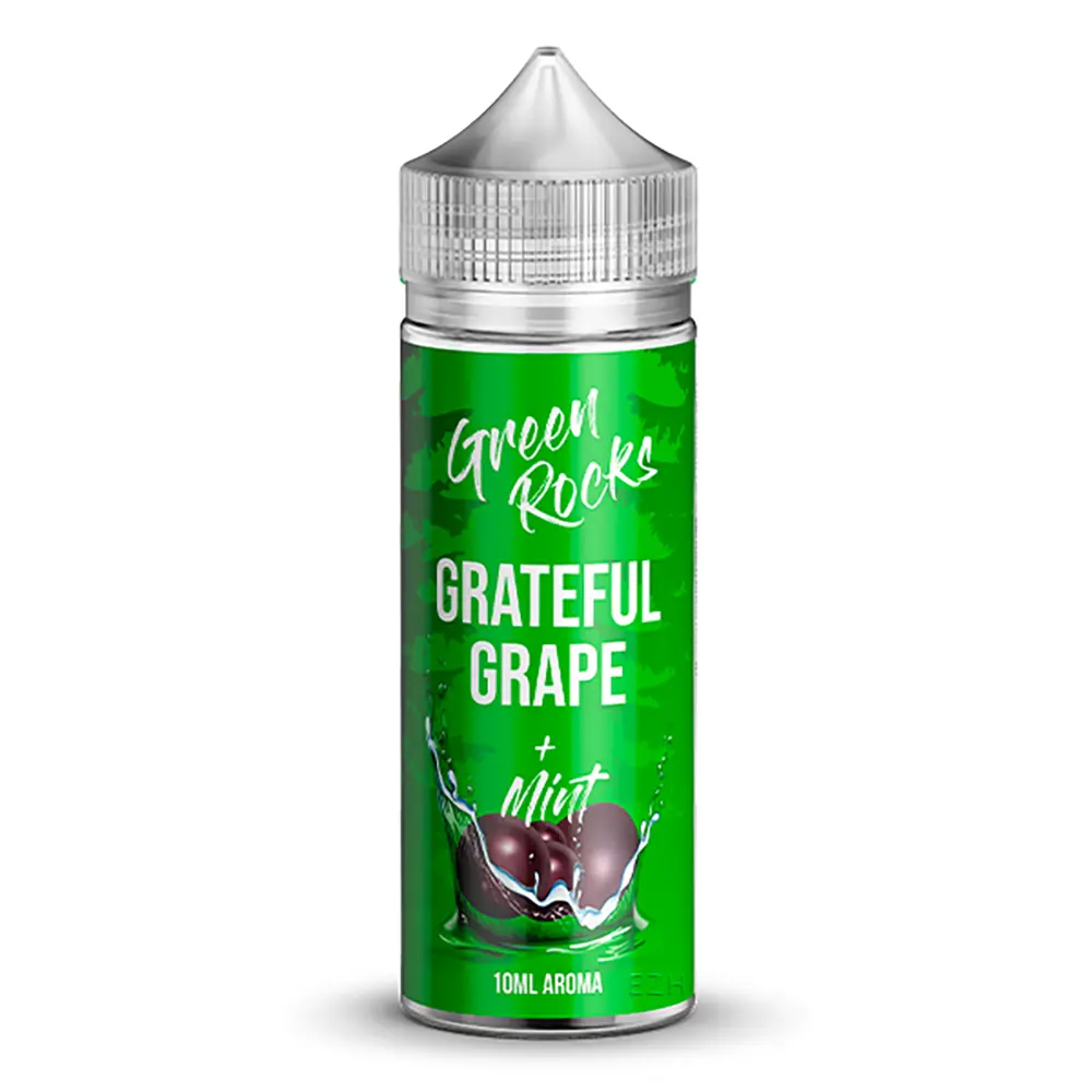 Green Rocks by Drip Hacks Grateful Grape 10ml in 120ml Flasche STEUERWARE