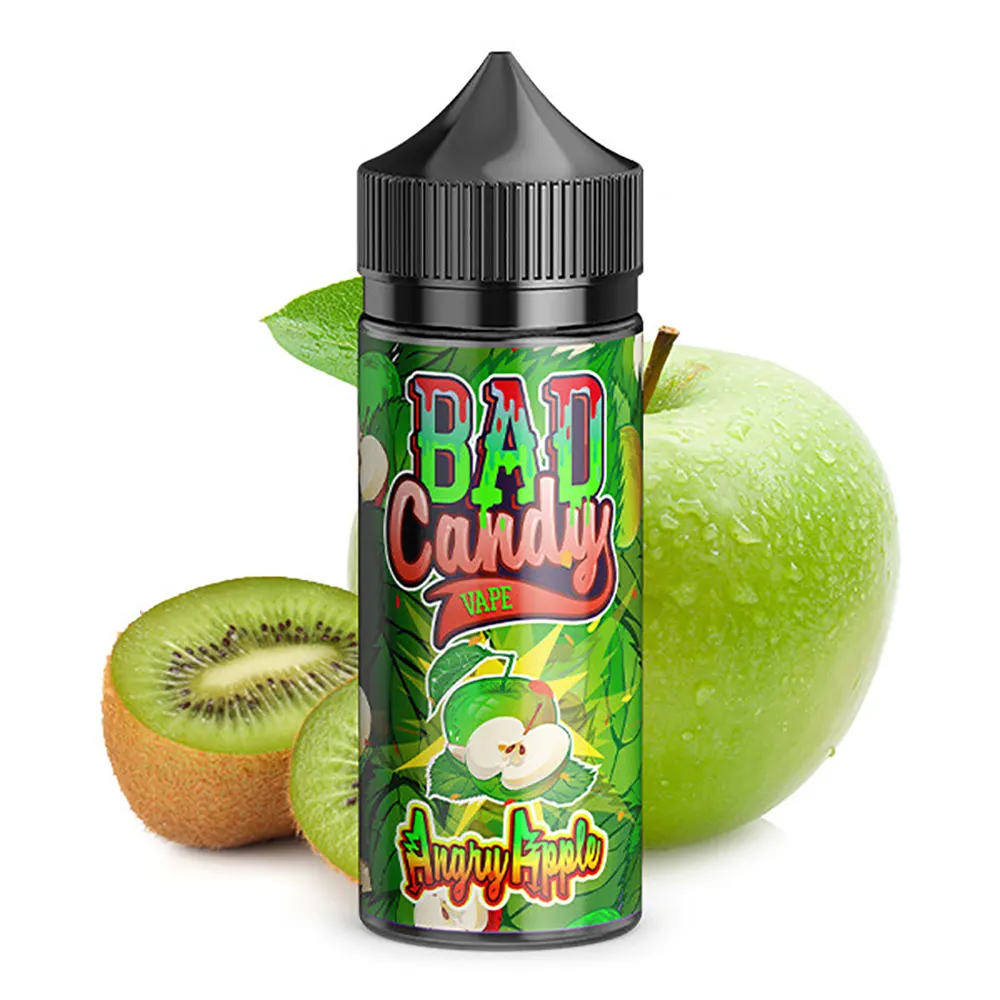 Bad Candy Angry Apple Aroma 10ml in 120ml Flasche STEUERWARE