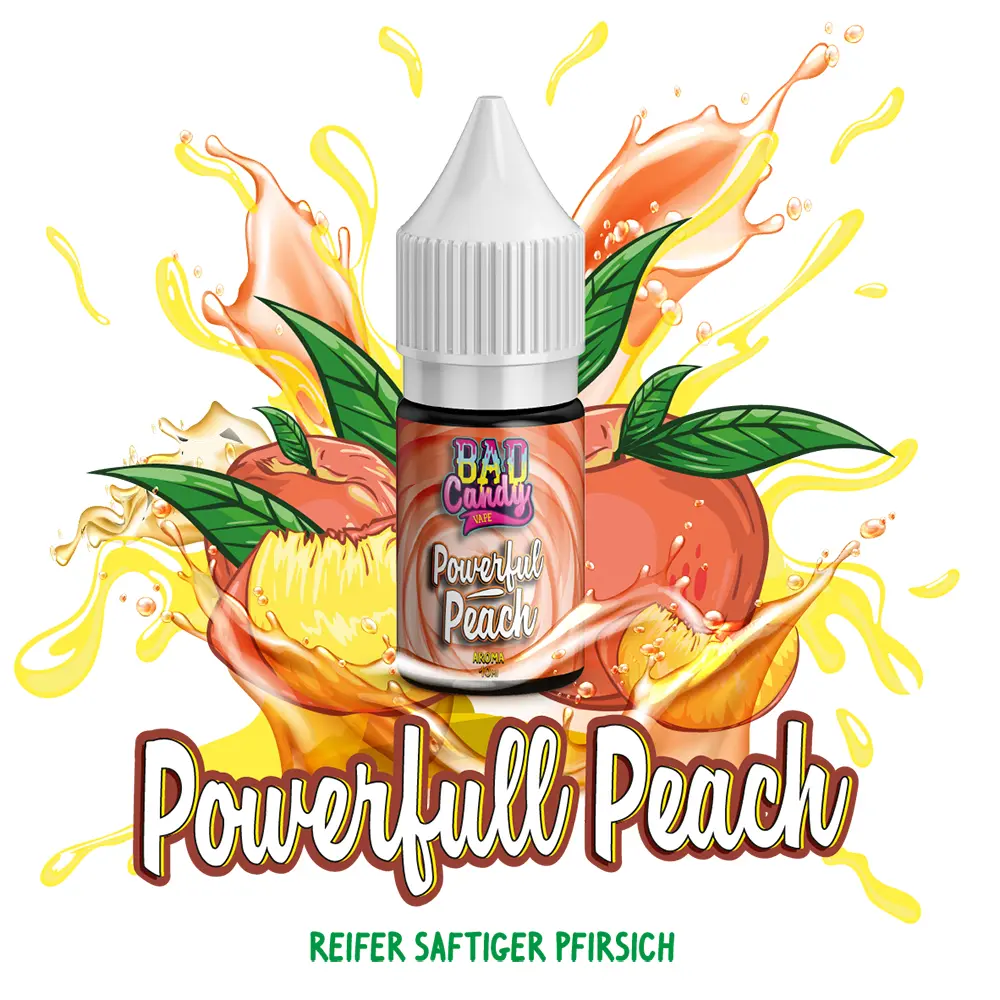 Bad Candy - Powerfull Peach - Aroma 10ml STEUERWARE