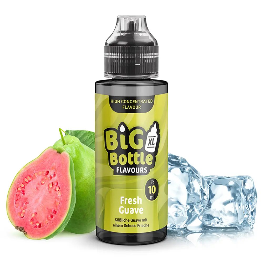 Big Bottle Flavours Aroma - Fresh Guave - 10ml in 120ml Flasche STEUERWARE