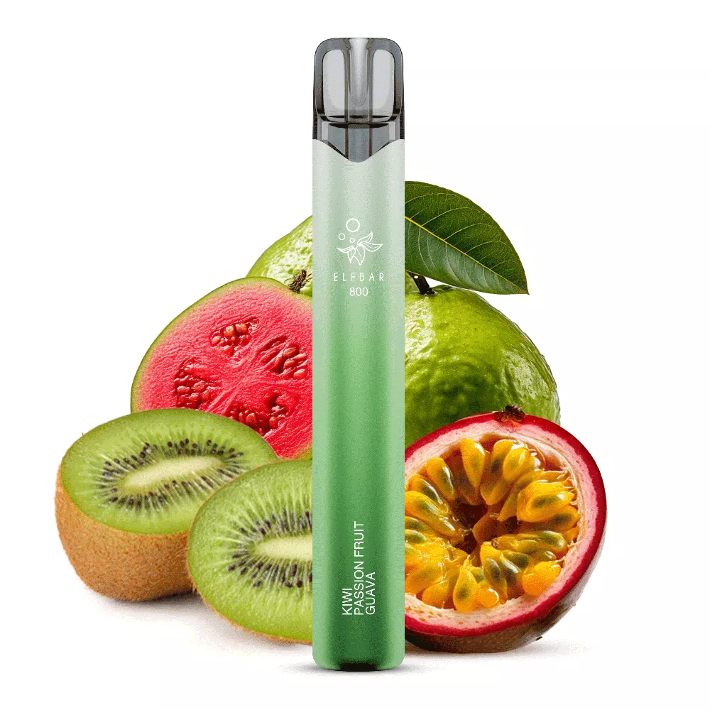 Elfbar 800 Einweg E-Zigarette - Kiwi Passion Fruit Guava - 20mg STEUERWARE C
