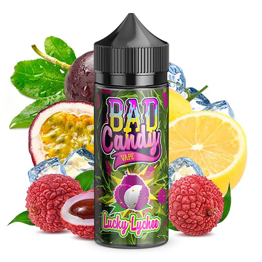 Bad Candy Lucky Lychee Aroma 10ml in 120ml Flasche STEUERWARE