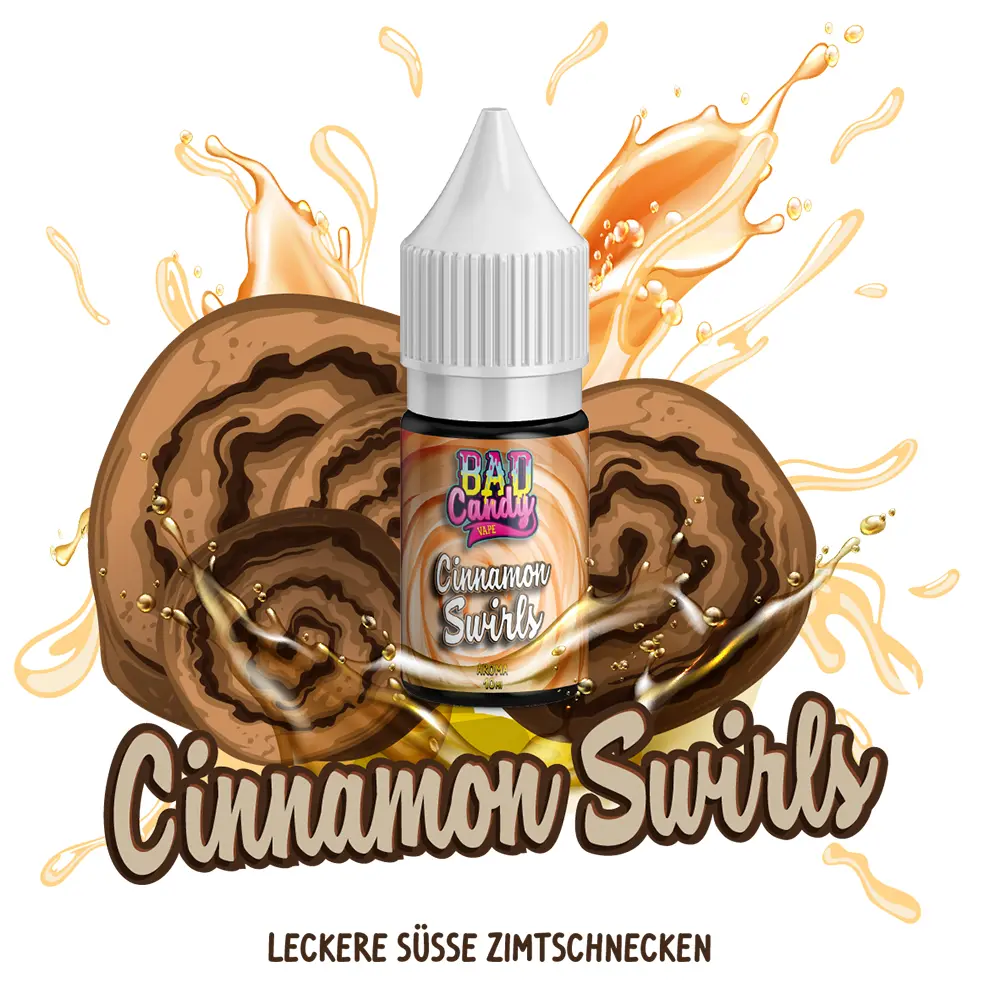 Bad Candy - Cinnamon Swirls - Aroma 10ml STEUERWARE