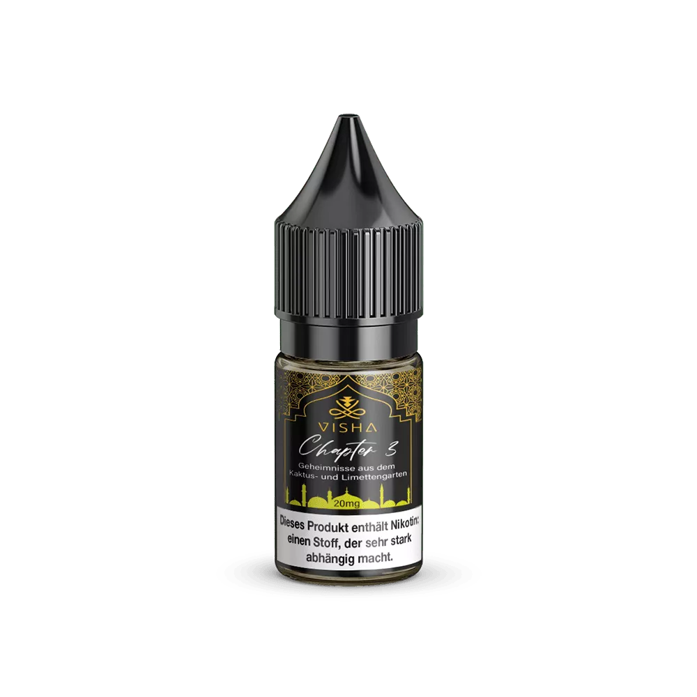 VISHA Nikotinsalz - Chapter 3 - 10ml Liquid 20mg STEUERWARE