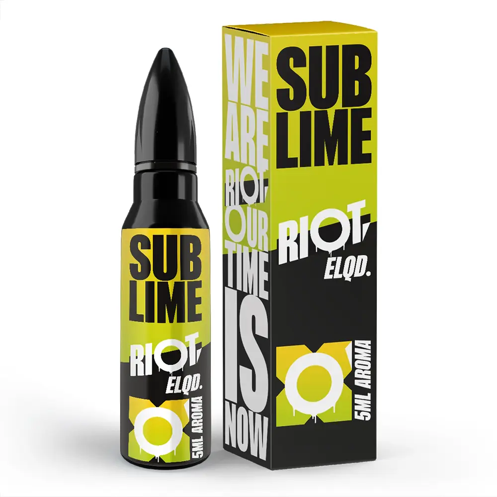 Riot Squad Aroma Longfill - Sub Lime - 5ml in 60ml Flasche STEUERWARE