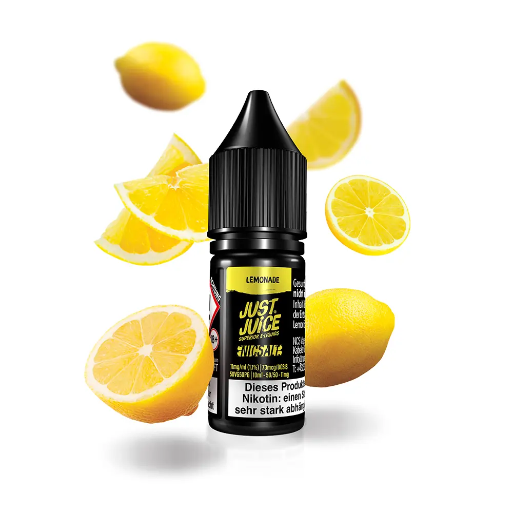 Just Juice Nikotinsalz - Lemonade - 10ml 11mg STEUERWARE