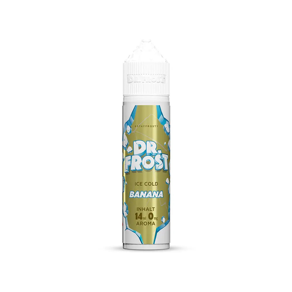 Dr. Frost Aroma Longfill - Banana Ice - 14ml in 60ml Flasche STEUERWARE