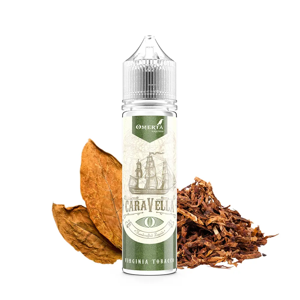 Omerta Aroma Longfill - Caravella Virginia Tobacco - 10ml Aroma in 60ml Flasche STEUERWARE