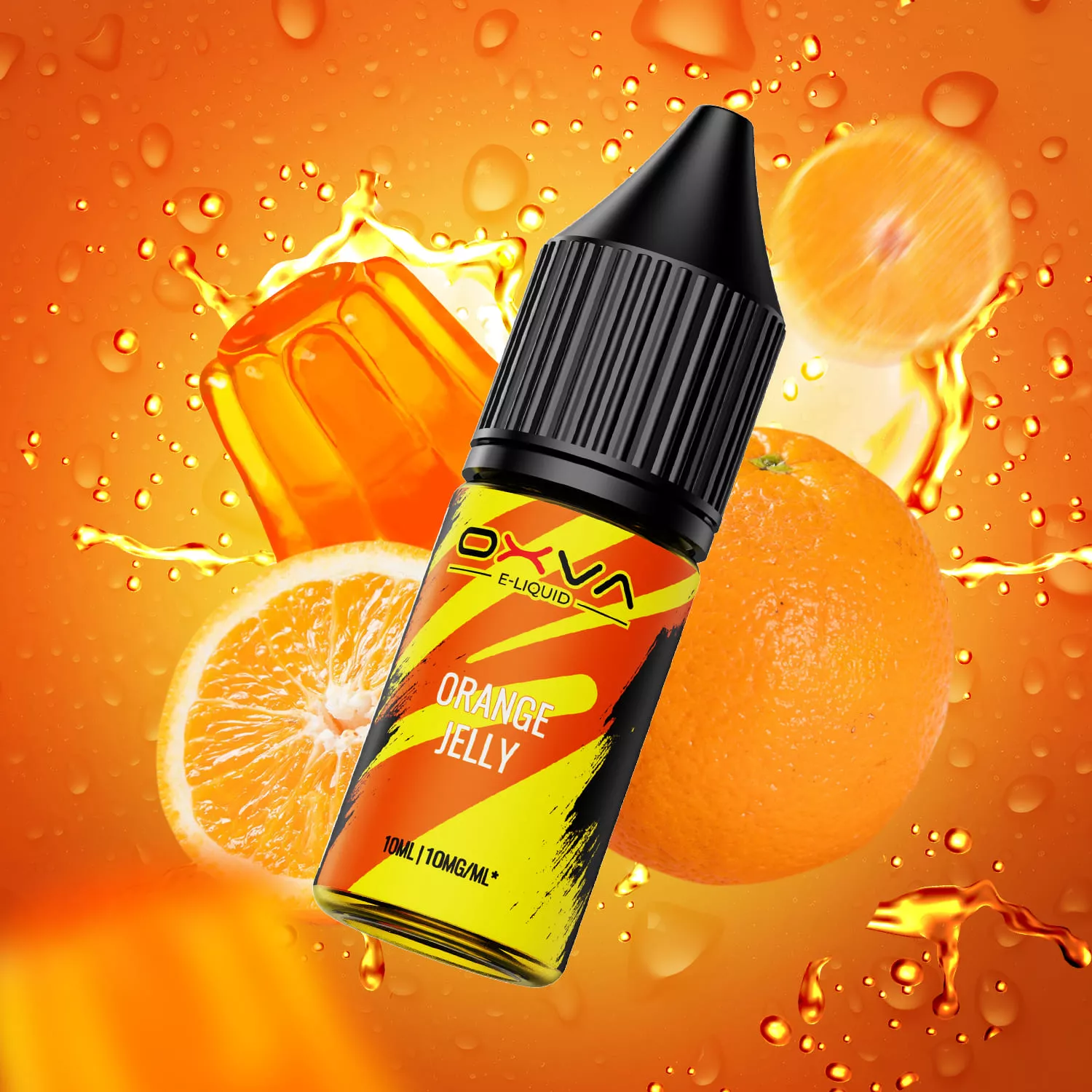 Oxva E-Liquid Nikotinsalz - Orange Jelly - 10ml Liquid 10mg STEUERWARE C