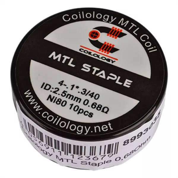 Coilology MTL Staple 0,68Ohm Nichrome (10Stk./VE)