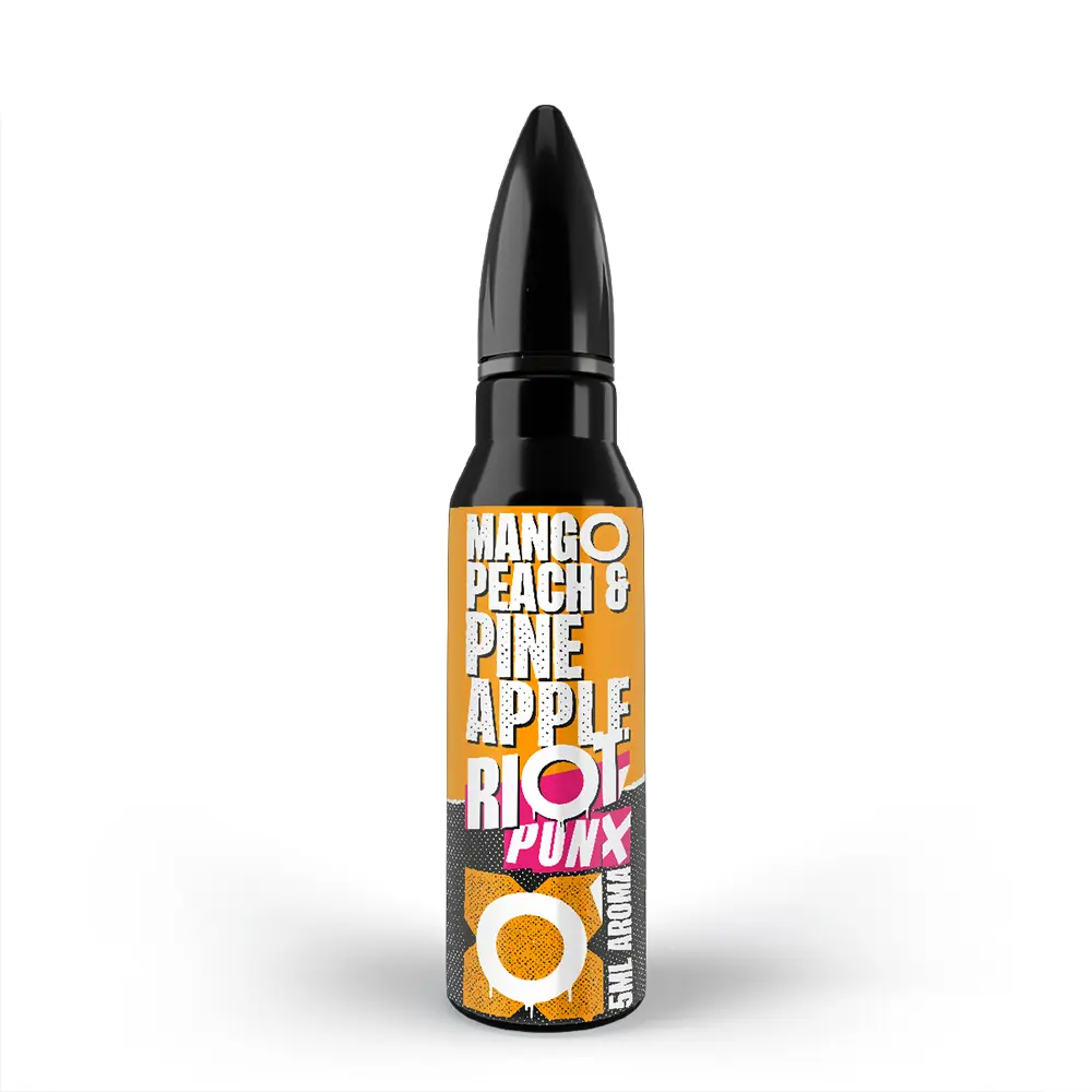 Riot Squad Aroma Longfill - Mango, Peach & Pineapple - 5ml in 60ml Flasche STEUERWARE