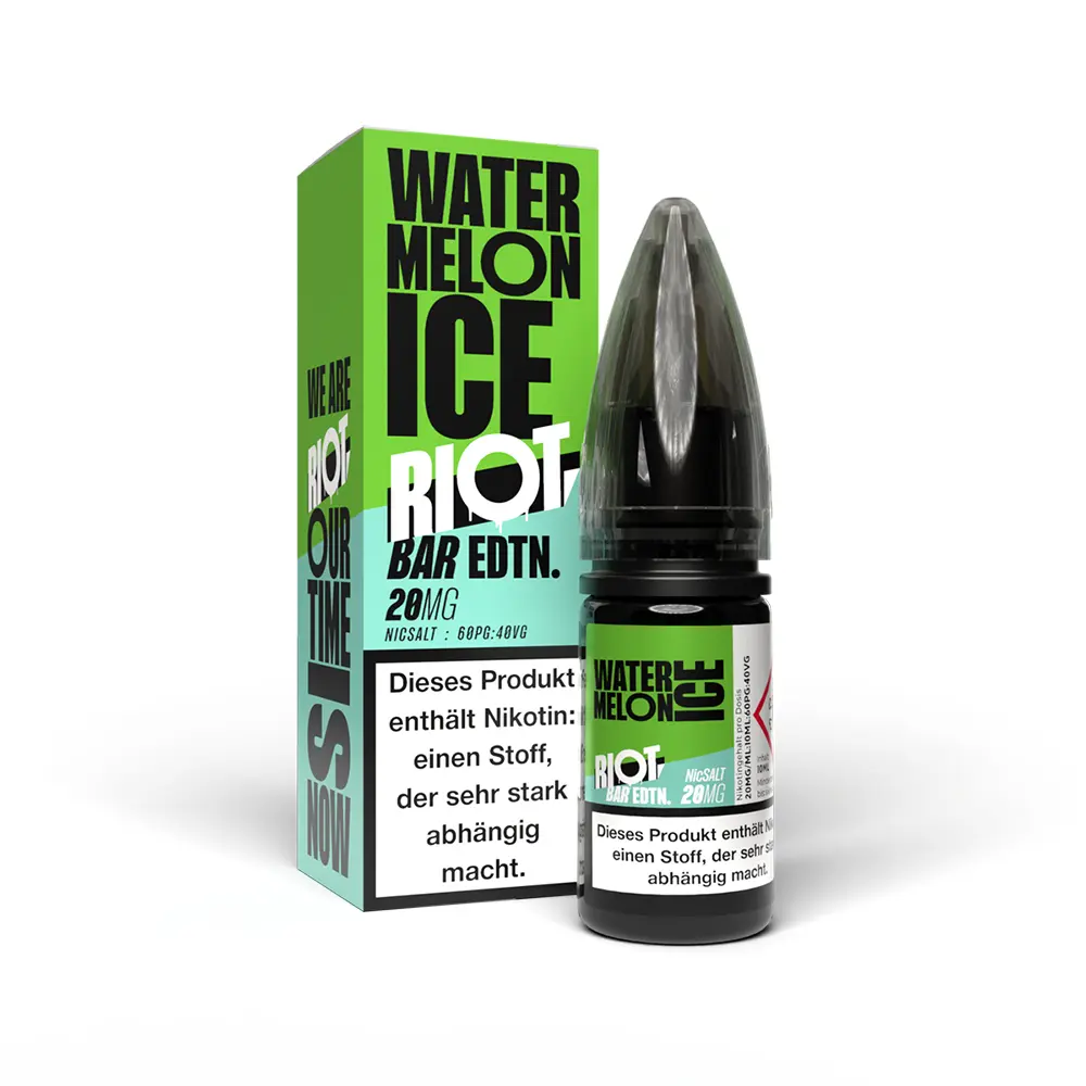 Riot Squad Nikotinsalz - Watermelon Ice - Liquid 20mg 10ml STEUERWARE C