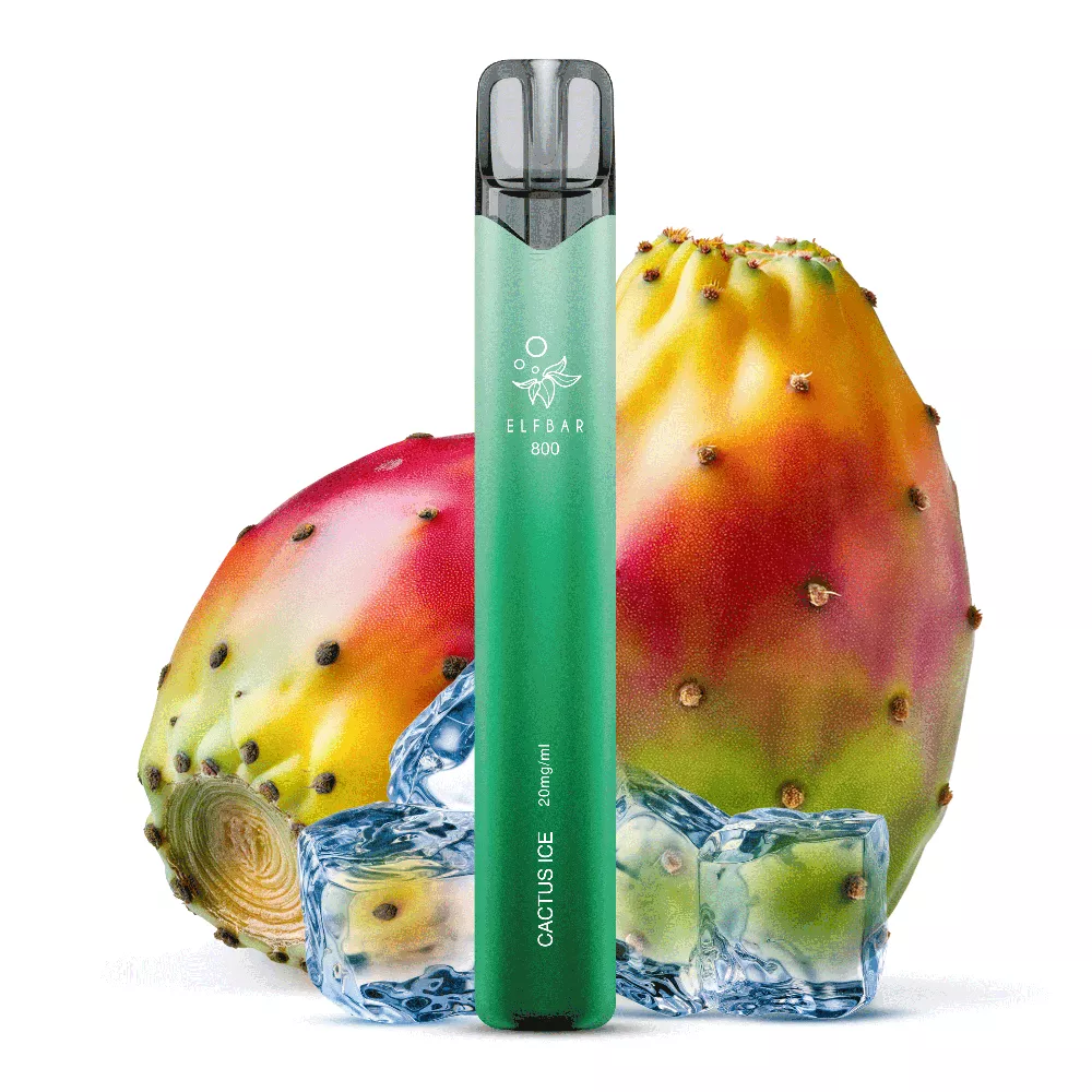 Elfbar 800 Einweg E-Zigarette - Cactus Ice - 20mg STEUERWARE C