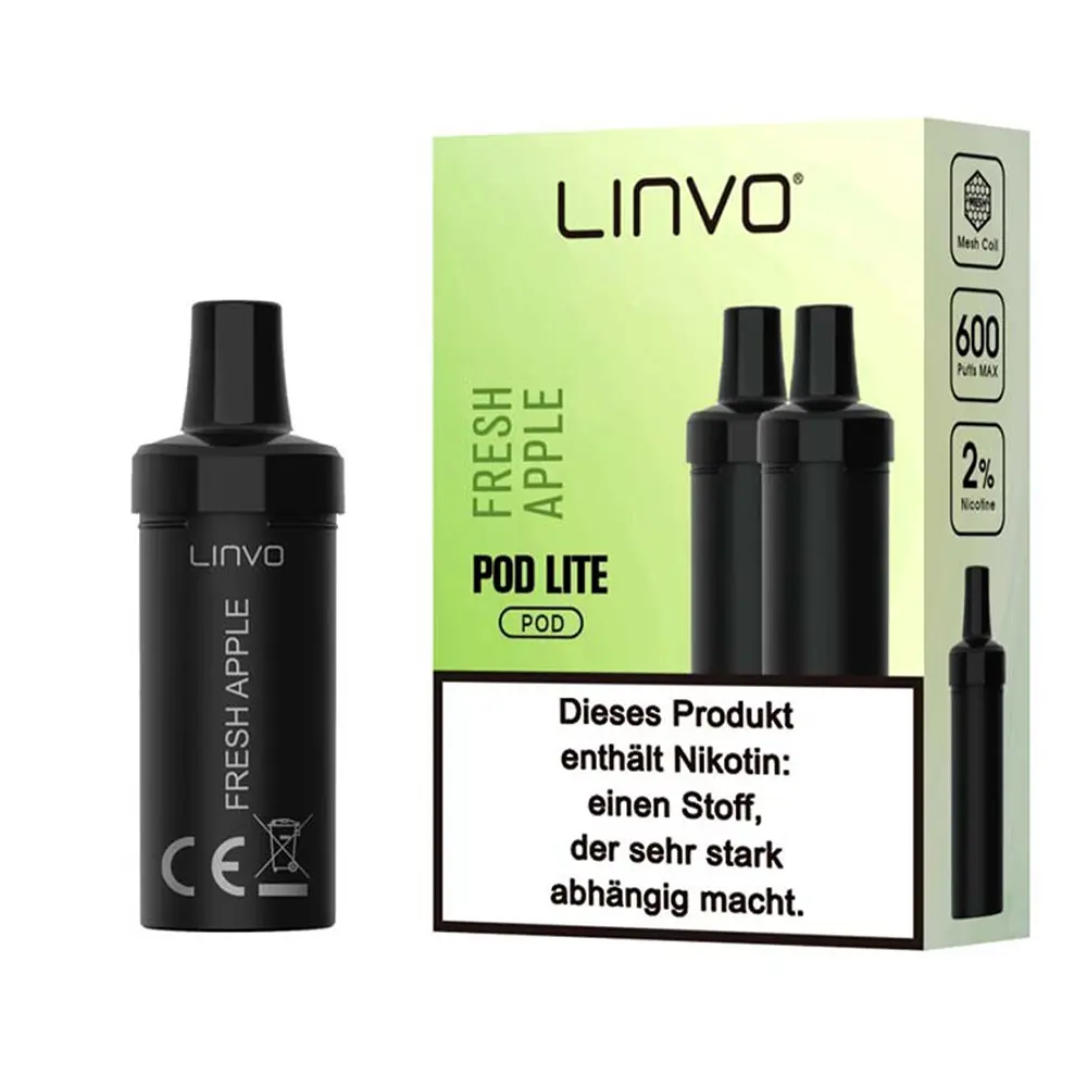 Linvo Pod Lite - Fresh Apple - 20mg Nikotinsalz 2ml STEUERWARE