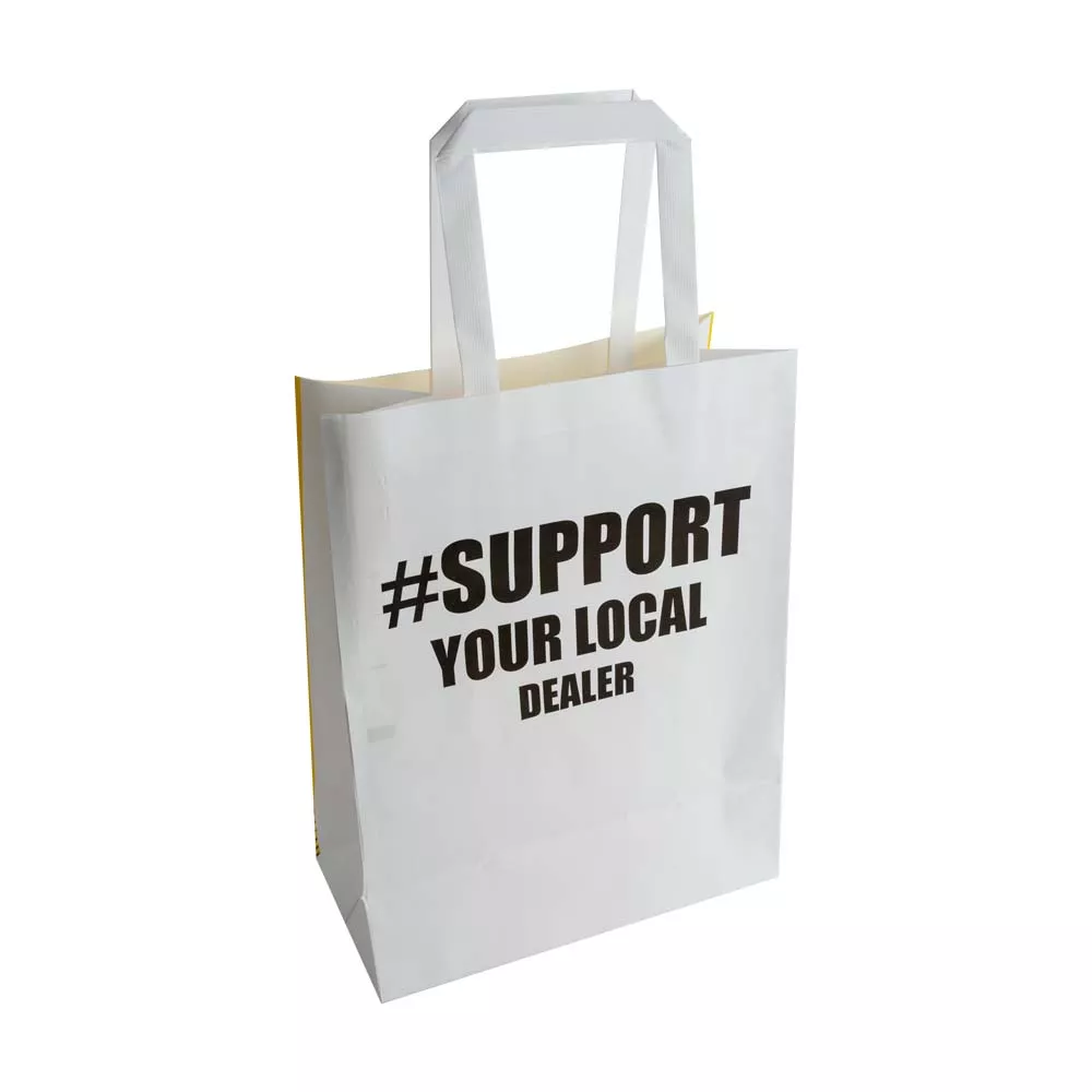 Papiertüte EXPOD #support your local dealer