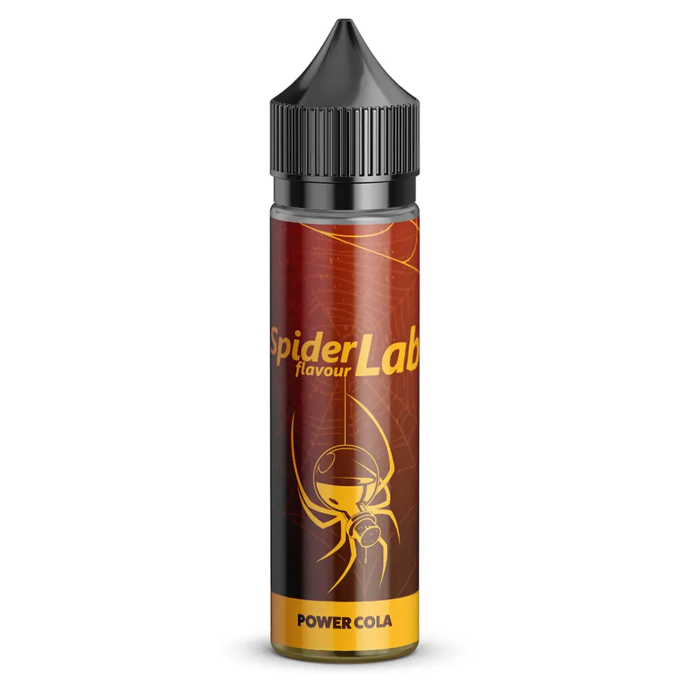 Spider Lab Aroma - Power Cola - 8ml Aroma in 60ml Flasche STEUERWARE
