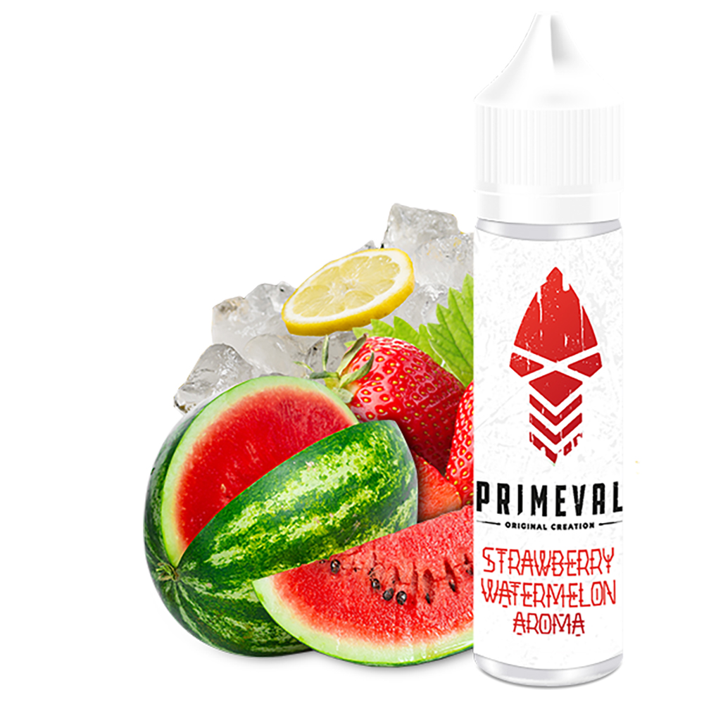 Primeval Strawberry Watermelon 10ml Aroma in 60ml Flasche STEUERWARE