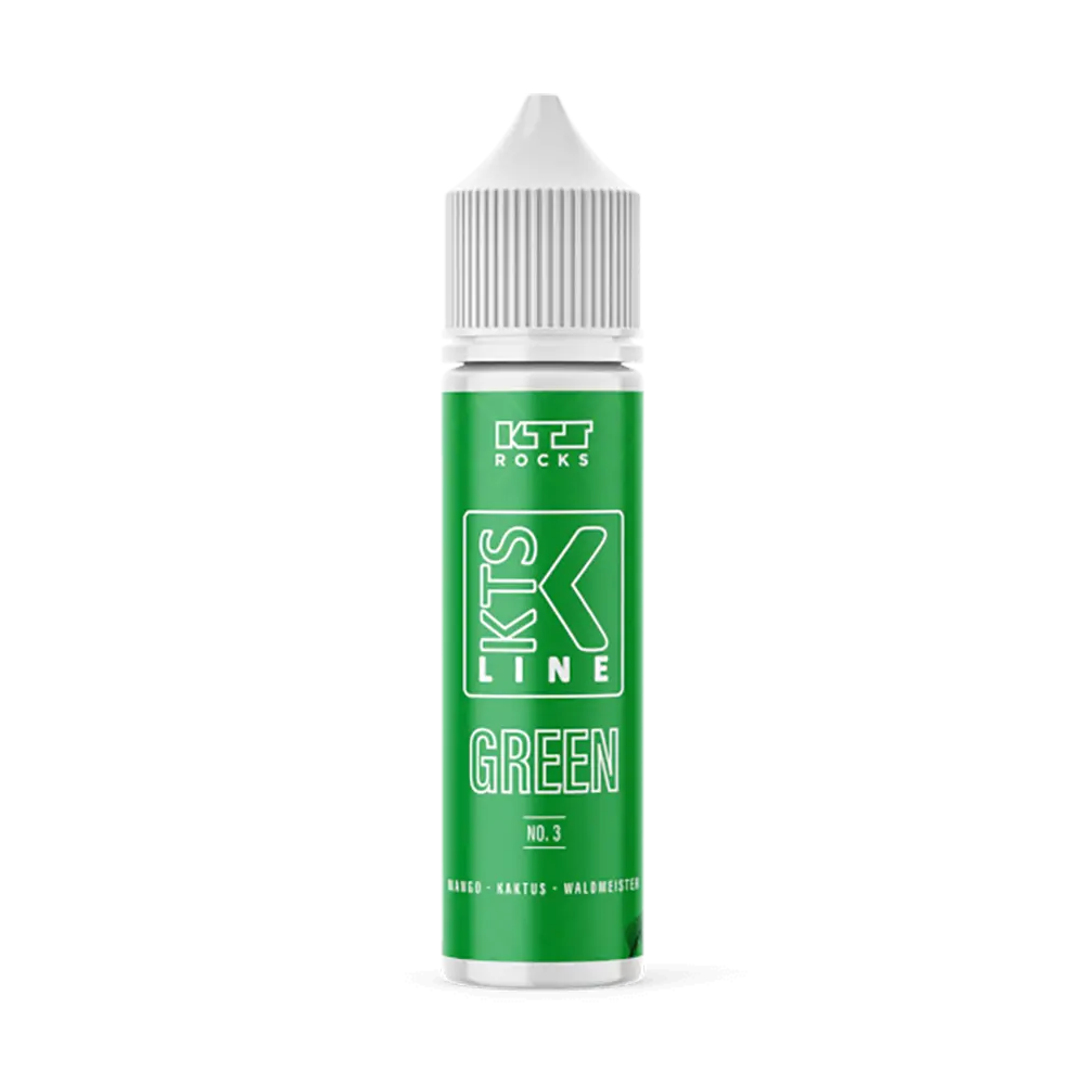 KTS Line Green No. 3 Aroma 10ml in 60ml Flasche STEUERWARE