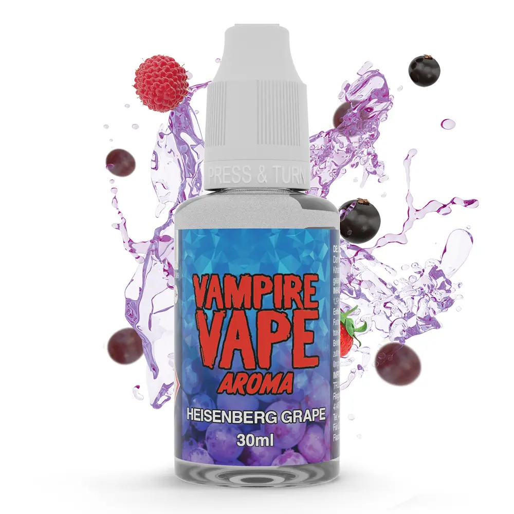 Vampire Vape Aroma - Heisenberg Grape - 30ml STEUERWARE
