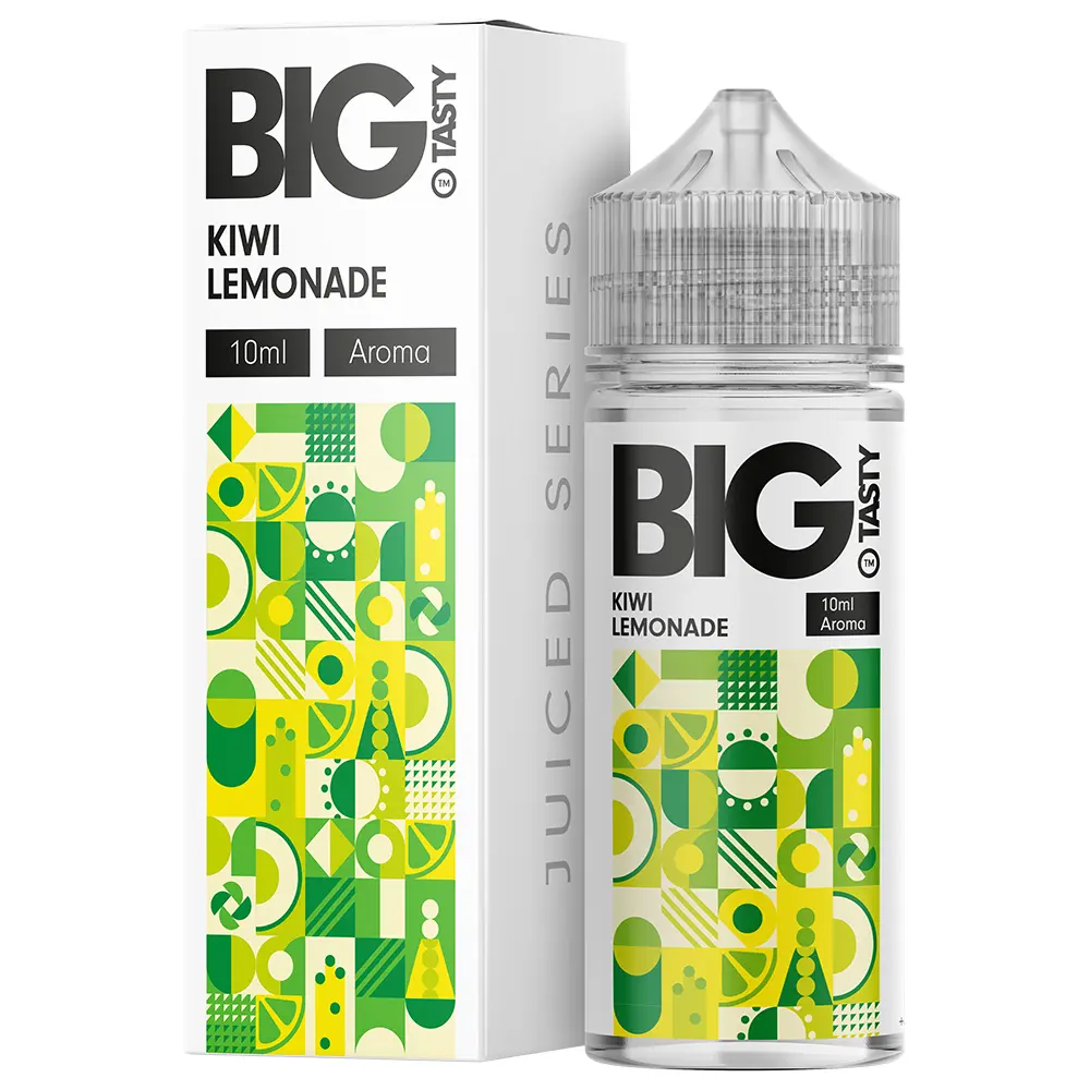 Big Tasty Aroma Longfill - Kiwi Lemonade - 10ml in 120ml Flasche STEUERWARE