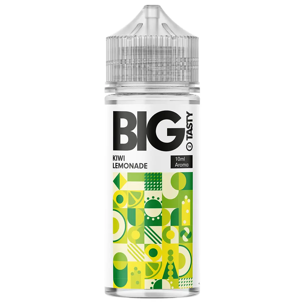 Big Tasty Aroma Longfill - Kiwi Lemonade - 10ml in 120ml Flasche STEUERWARE