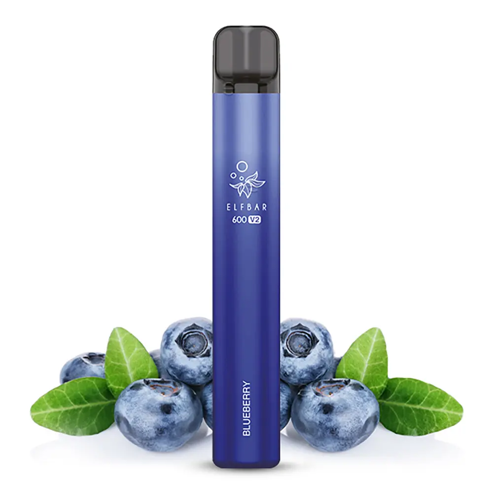 Elfbar 600 V2 CP Einweg E-Zigarette - Blueberry - 20mg STEUERWARE