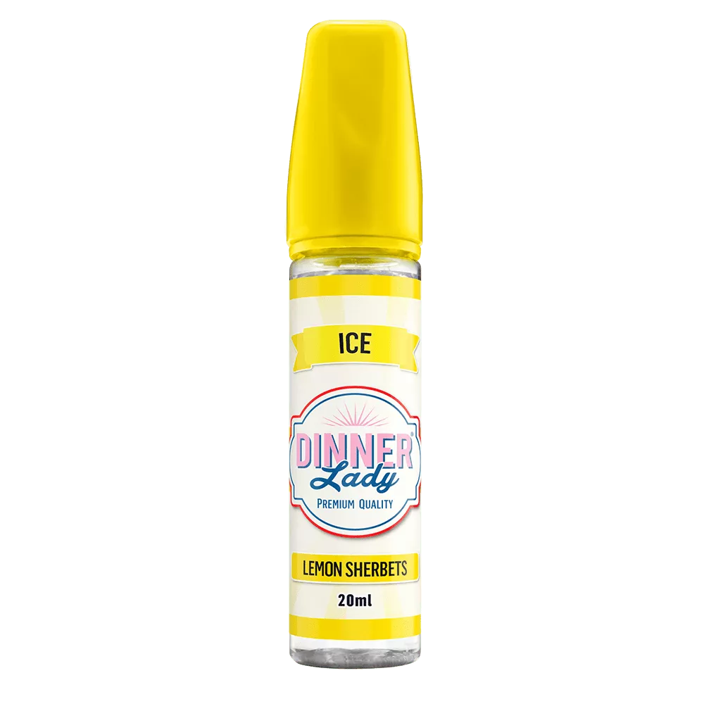 Dinner Lady Aroma Longfill - Lemon Sherbets ICE - 20ml in 60ml Flasche STEUERWARE