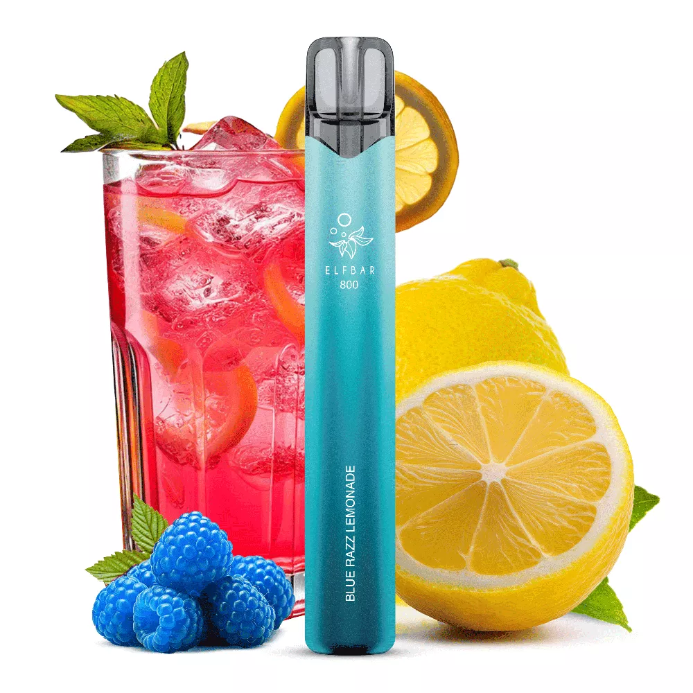 Elfbar 800 Einweg E-Zigarette - Blue Razz Lemonade - 20mg STEUERWARE C