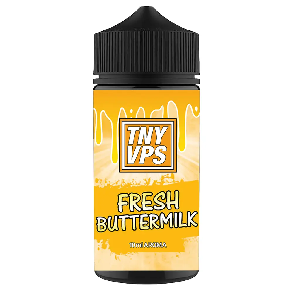 Tony Vapes Aroma Longfill - Fresh Buttermilk - 10ml in 100ml Flasche STEUERWARE
