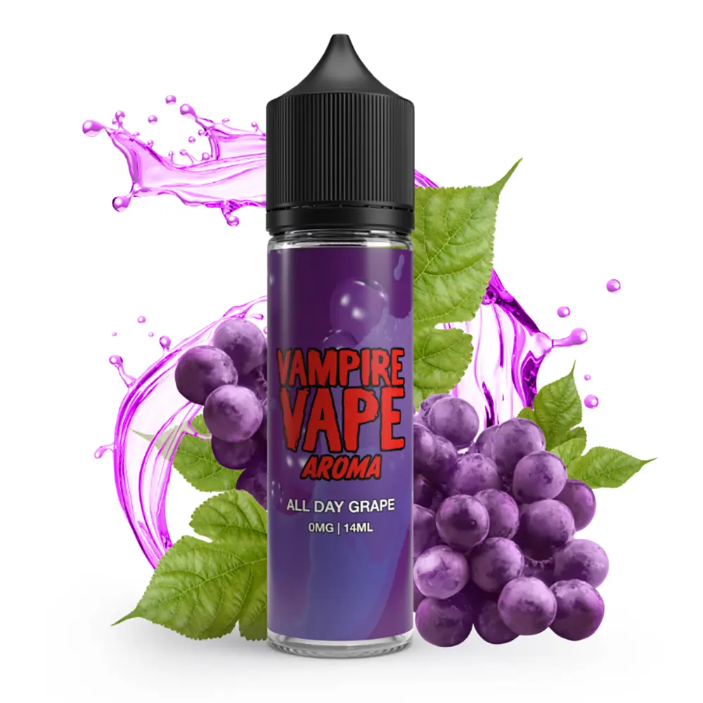 Vampire Vape Aroma Longfill - All Day Grape - 14ml in 60ml Flasche STEUERWARE