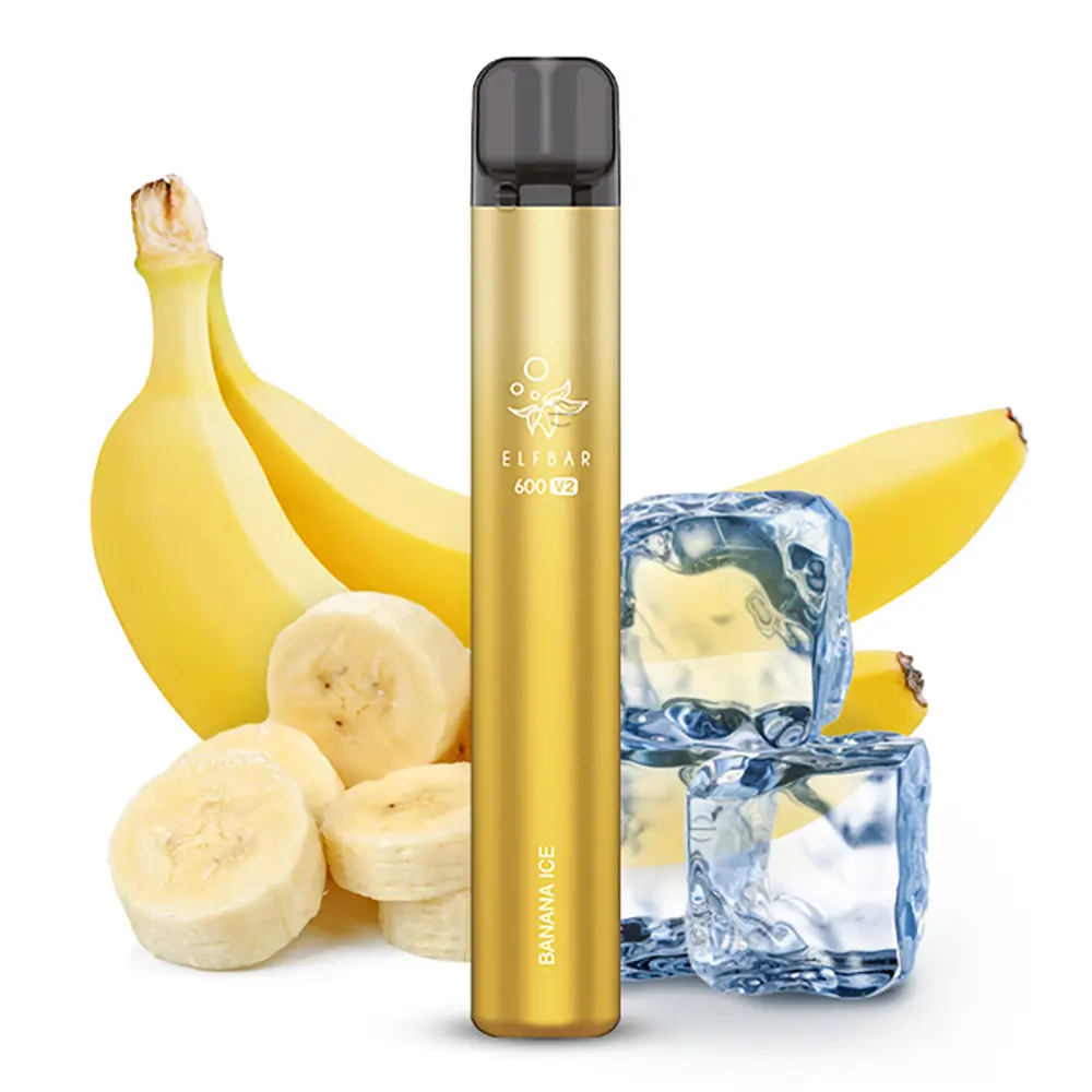 Elfbar 600 V2 CP Einweg E-Zigarette - Banana Ice - 20mg STEUERWARE