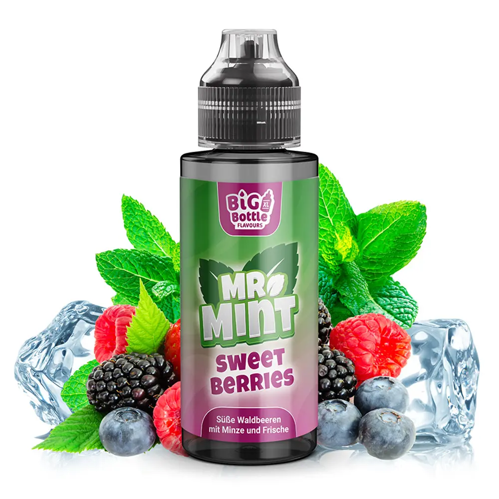 Mr. Mint Aroma Longfill - Sweet Berries - 10ml in 120ml Flasche STEUERWARE