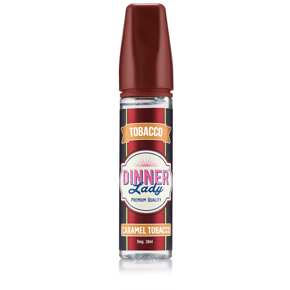 Dinner Lady Aroma Longfill - Caramel Tobacco - 20ml in 60ml Flasche STEUERWARE