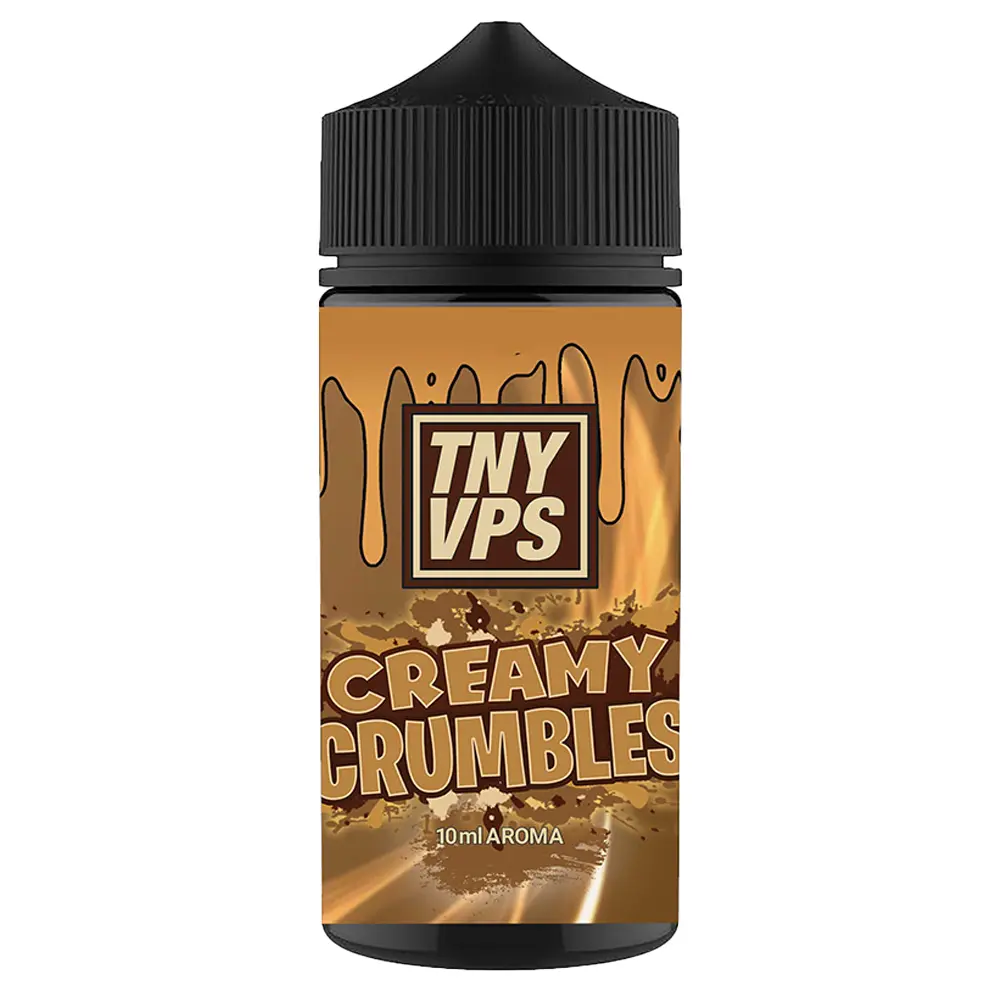 Tony Vapes Aroma Longfill - Creamy Crumbles - 10ml in 100ml Flasche STEUERWARE