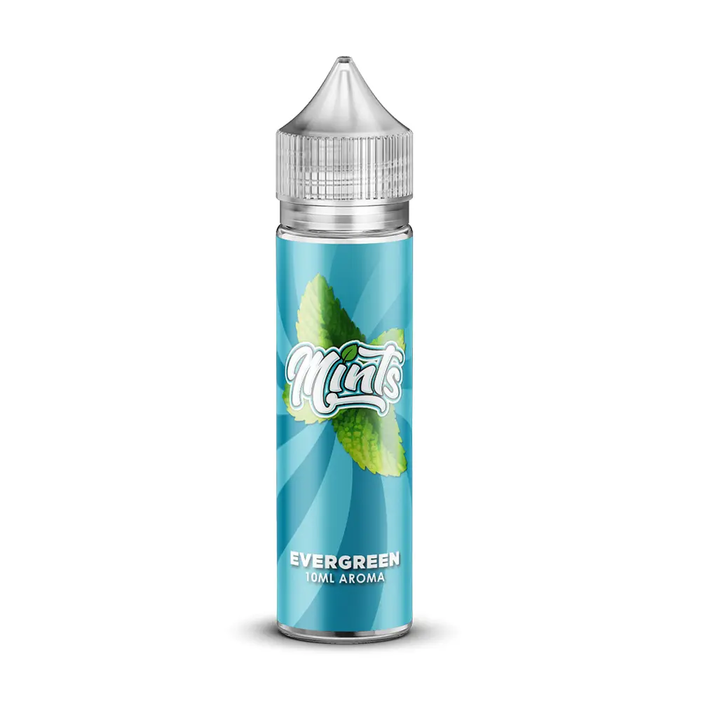 Mints Aroma Longfill - Evergreen - 10ml in 60ml Flasche STEUERWARE