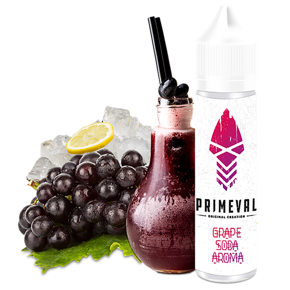 Primeval Grape Soda 10ml Aroma in 60ml Flasche STEUERWARE