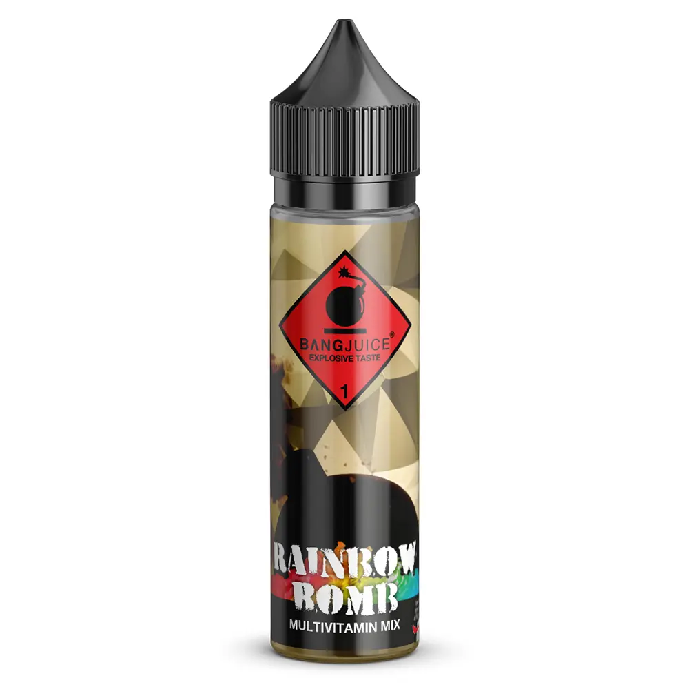 Bang Juice Longfill - Rainbow Bomb - 20ml Aroma in 60ml Flasche STEUERWARE