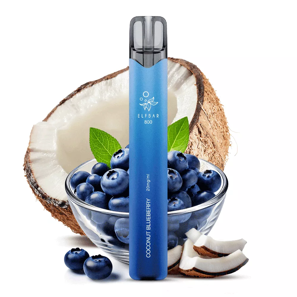 Elfbar 800 Einweg E-Zigarette - Coconut Blueberry - 20mg STEUERWARE C