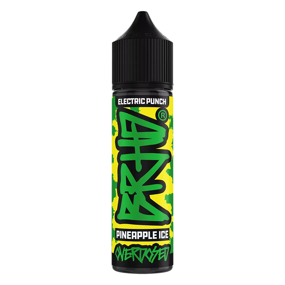 BRHD Barehead Longfill - Pineapple Ice - Overdosed 10ml Aroma in 60ml Flasche STEUERWARE