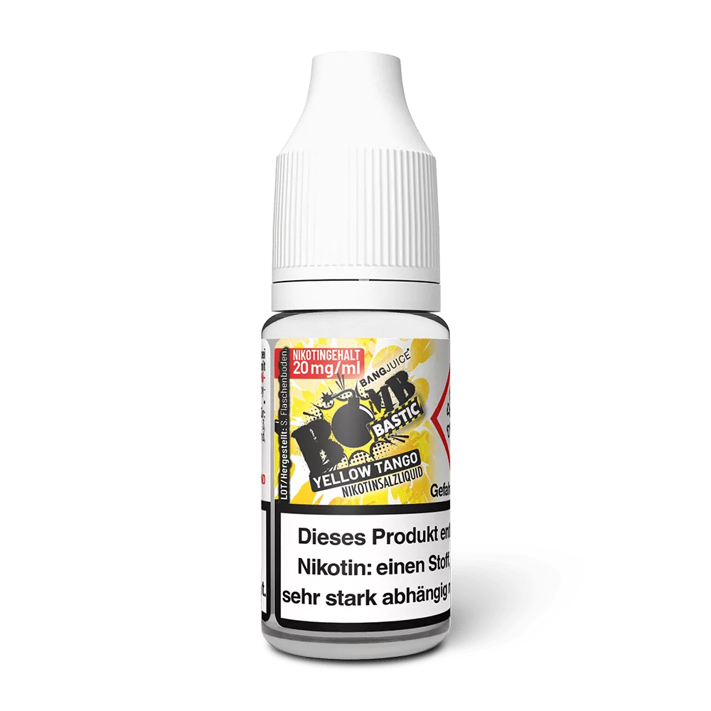 Bang Juice Bomb Bastic Nikotinsalz - Yellow Tango - 20mg 10ml STEUERWARE