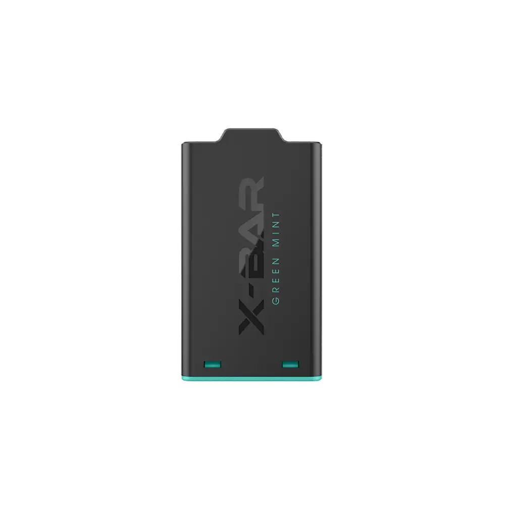 X-Bar - X-Shisha Pod - Green Mint  - 7ml 0mg STEUERWARE
