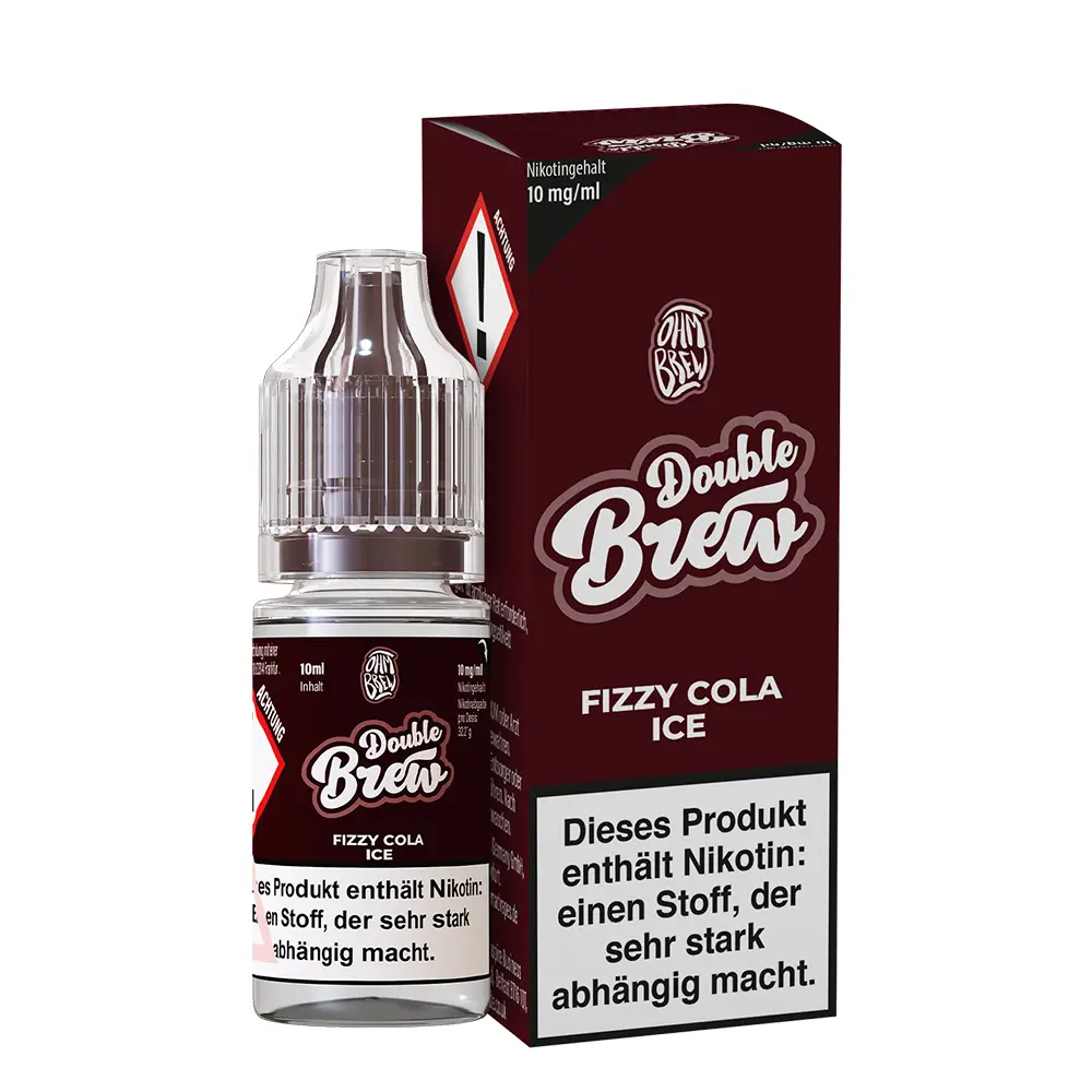 Double Brew Nikotinsalz - Fizzy Cola Ice - 10mg 10ml STEUERWARE