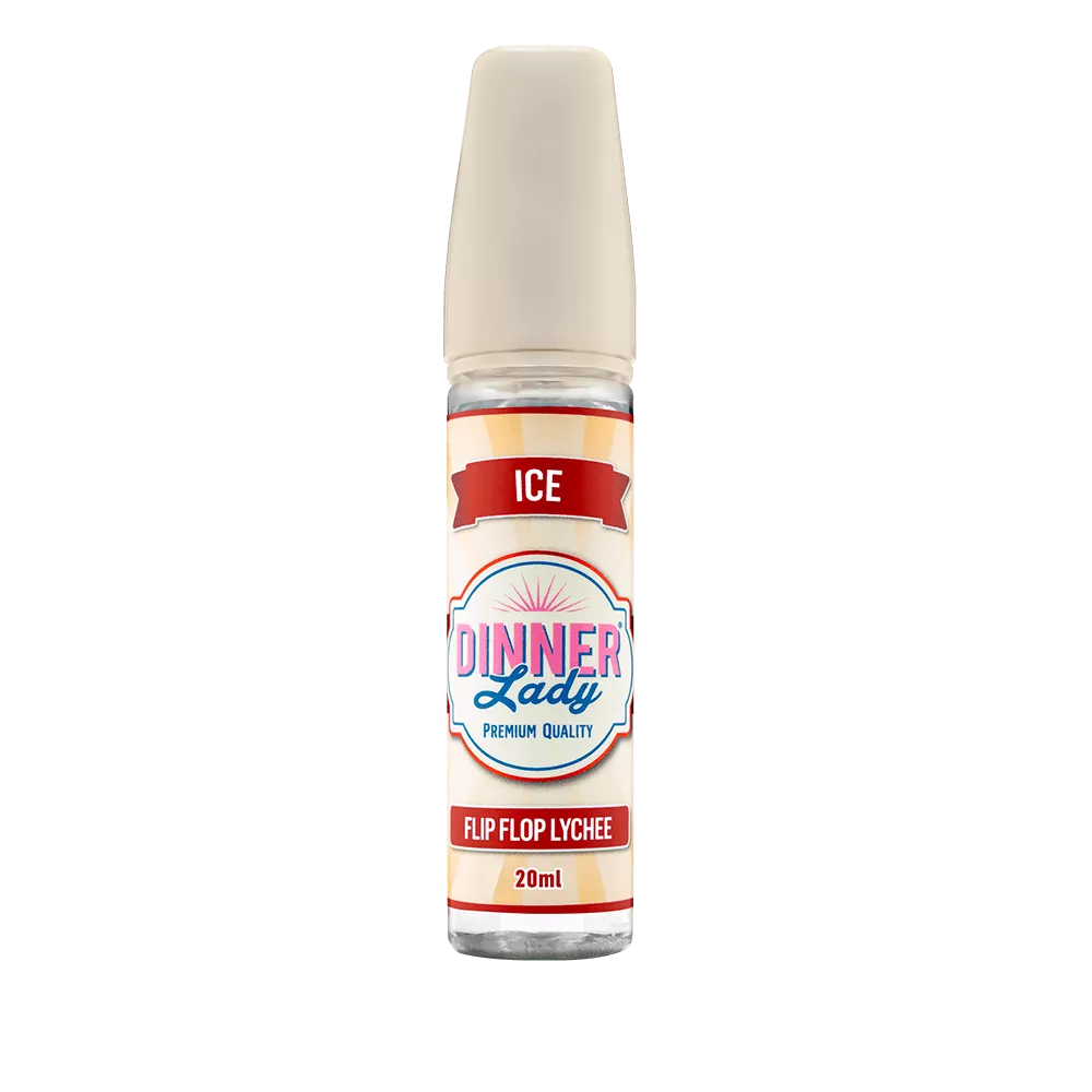 Dinner Lady Aroma Longfill - Flip Flop Lychee - 20ml in 60ml Flasche STEUERWARE