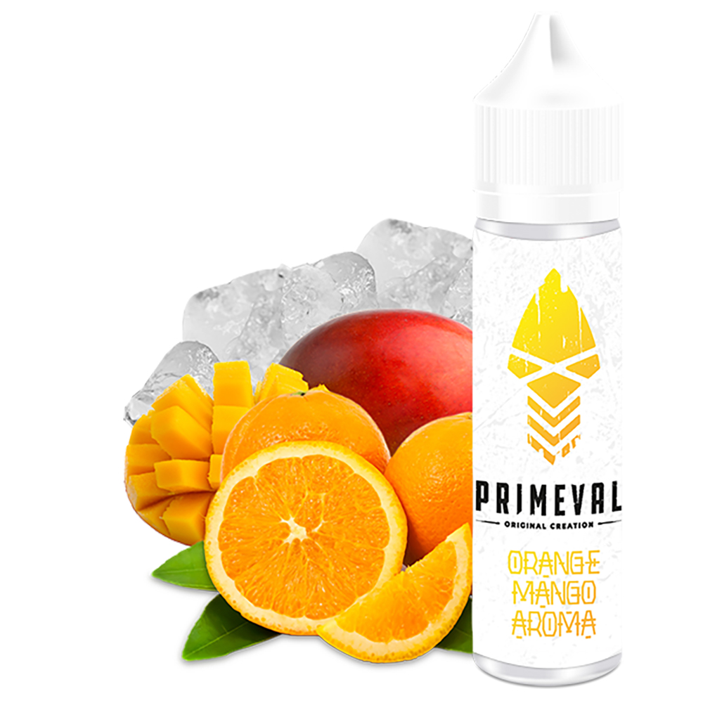 Primeval Orange Mango 10ml Aroma in 60ml Flasche STEUERWARE
